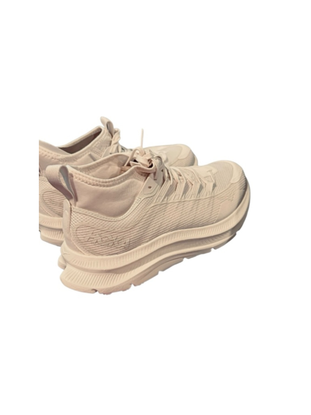 Women's Hoka One One Kawana Mid Athletic Shoes 9.5 Beige - Picture 5 of 7
